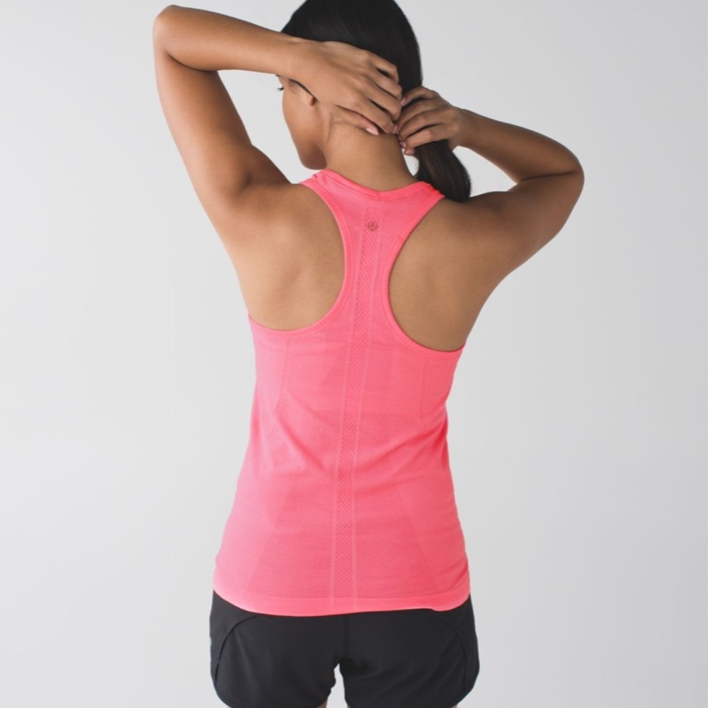Lululemon Swiftly Tech Racerback
Heathered Neon Pink
